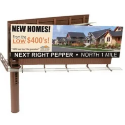 BLMA Models 4320 HO Scale Dual-Sided Billboard - Model Train Junction: Quality Parts and Art Supplies