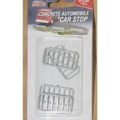 BLMA Models 611 N Concrete Car Stop (Pack of 24) - Model Train Junction: Quality Parts and Art Supplies
