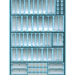 BLMA Models 101 N Scale Diesel Hood Doors - Model Train Junction: Quality Parts and Art Supplies