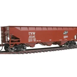 Bowser 40425 HO C&NW 70 Ton Offset Hopper #67147 - Model Train Junction: Quality Parts and Art Supplies