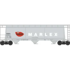 Bowser, 38159, N Scale, 3-Bay Cylindrical Covered Hopper, Phillips Chemical Company, #5503 - Model Train Junction: Quality Parts and Art Supplies