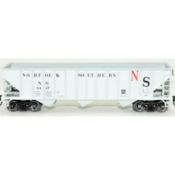 Bowser, HO Scale, #42922, 70-Ton 12-Panel Triple Hopper, Norfolk Southern, #8417 - Model Train Junction: Quality Parts and Art Supplies