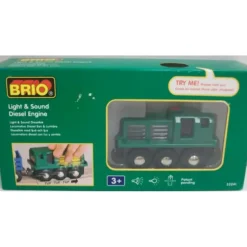 Brio 33241 Light & Sound Diesel - Model Train Junction: Quality Parts and Art Supplies