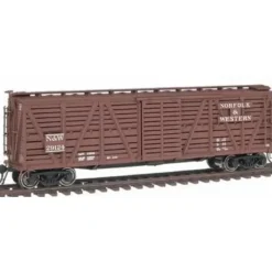 Broadway Limited 823 HO Norfolk & Western Paragon Series Stock Car - Model Train Junction: Quality Parts and Art Supplies