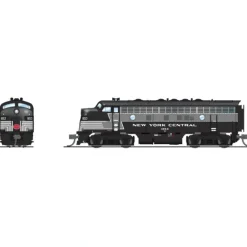 Broadway Limited 417 HO Scale NYC EMD F-7A Diesel Locomotive #1663 w/ DCC & Snd LN/Box - Model Train Junction: Quality Parts and Art Supplies