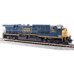 Broadway Limited Imports, 6274, N, GE AC6000, CSX (Boxcar Scheme), #662, (DCC & Sound) - Model Train Junction: Quality Parts and Art Supplies