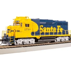 Broadway Limited Imports, HO Scale, 7560, EMD GP30u, Santa Fe, #2710, DCC & Sound - Model Train Junction: Quality Parts and Art Supplies