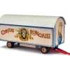 Busch 59966 HO Assembled Circus Roncalli Wooden Trailer with Round Roof - Model Train Junction: Quality Parts and Art Supplies