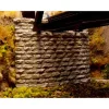 Chooch 9860 N Scale Single Cut Tapered Stone Abutment (Pack of 2) - Model Train Junction: Quality Parts and Art Supplies