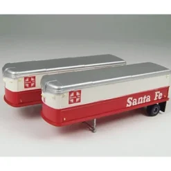 Classic Metal Works 31117 HO Mini Metals SF 32' Aero-Van Trailer (Pack of 2) - Model Train Junction: Quality Parts and Art Supplies