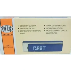 Con-Cor 0004-8304 HO CAST 40'' Piggyback /or Sea Ribbed Container (Set of 3) - Model Train Junction: Quality Parts and Art Supplies