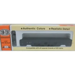 Con-Cor 9025 HO Data Black 54' Mill Gondola Kit - Model Train Junction: Quality Parts and Art Supplies