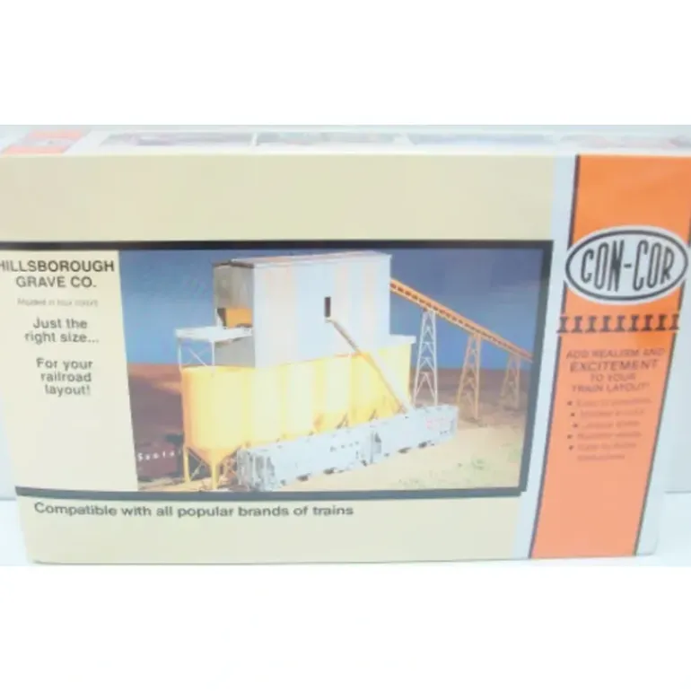 Con-Cor 1720 HO Hillsborough Grave Co. Kit - Model Train Junction: Quality Parts and Art Supplies