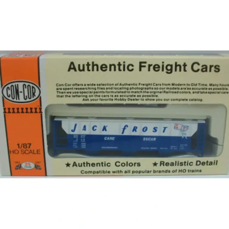 Con-Cor 9523 HO PS-2 Cov Hopper Kit Jack Frost Sugar - Model Train Junction: Quality Parts and Art Supplies