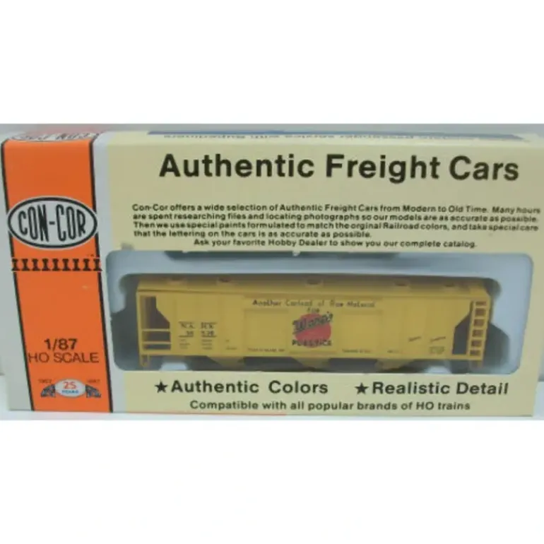 Con-Cor 9530 PS-2 3 Bay Cov Hopper Kit Warp's Plastics - Model Train Junction: Quality Parts and Art Supplies