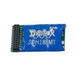 Digitrax, SDH186MT, Premium 8-Bit SoundFX Mobile Decoder, 21MTC interface - Model Train Junction: Quality Parts and Art Supplies