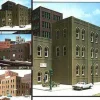 DPM 36100 HO Arched Window Industrial Building Kit - Model Train Junction: Quality Parts and Art Supplies