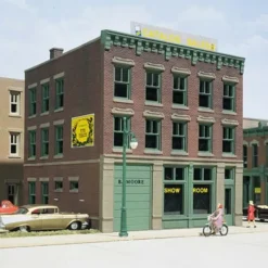 DPM 10400 HO B Moore Catalog/Show Room Building Kit - Model Train Junction: Quality Parts and Art Supplies