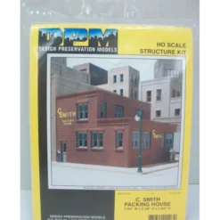 DPM 20300 HO C. Smith Packing House 4-3/4" W x 5-3/8" D x 3-3/4 H Building Kit - Model Train Junction: Quality Parts and Art Supplies