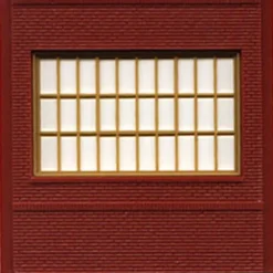 DPM 301-73 HO Dock Level Wall Sections W/Steel Sash Window Kit - Model Train Junction: Quality Parts and Art Supplies