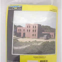 DPM 35400 HO Fedups Freight Co. 19 3/4" W x 8 3/4" D x 6 3/4" H Building Kit - Model Train Junction: Quality Parts and Art Supplies