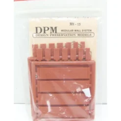 DPM 301-15 HO Loading Dock Riser Wall Kit (Pack of 8) - Model Train Junction: Quality Parts and Art Supplies