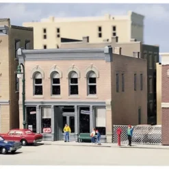 DPM 50400 N Char's Soda Shoppe Building Kit - Model Train Junction: Quality Parts and Art Supplies