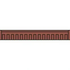 DPM 60132 N Cornice Modular Wall System Kit - Model Train Junction: Quality Parts and Art Supplies