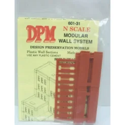 DPM 60131 N Dock Riser Wall Kit (Pack of 6) - Model Train Junction: Quality Parts and Art Supplies