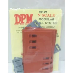 DPM 60123 N Modular Wall System Two-Story 6 Windows Kit (Pack of 3) - Model Train Junction: Quality Parts and Art Supplies