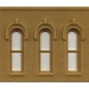 DPM 90102 O Arched Window Walls (Pack of 2) - Model Train Junction: Quality Parts and Art Supplies