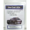 Evan Designs PSL18 Die-Cast Police Car LED Lights - Model Train Junction: Quality Parts and Art Supplies