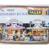 Faller 140453 HO Scale Concession Stand Building Kit (Set of 2) - Model Train Junction: Quality Parts and Art Supplies