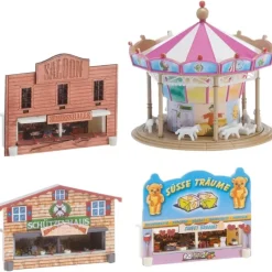 Faller 231722 N Fairground Set Building Kit - Model Train Junction: Quality Parts and Art Supplies