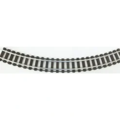 Gargraves 42-402-SW S Gauge Stainless 42" Curve Wood Tie Sectional Track - Model Train Junction: Quality Parts and Art Supplies