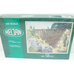 Heljan 174 HO Scale Timber Bridge 188' Trestle Kit - Model Train Junction: Quality Parts and Art Supplies