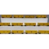 HO Scale Chessie System Covered 3-Bay Hoppers - Custom Painted [12] VG - Model Train Junction: Quality Parts and Art Supplies