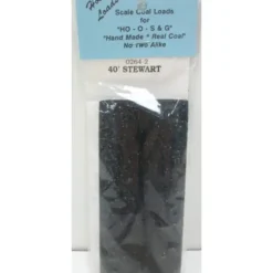 Hobby Loads 0264-2 Coal Load 40' Stewart 2pk - Model Train Junction: Quality Parts and Art Supplies