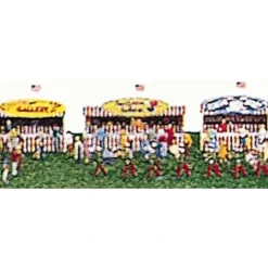 IHC 5121 HO Concession Booths Set #1 Building Kit - Model Train Junction: Quality Parts and Art Supplies
