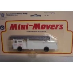 IHC 4212 HO White Ladder Fire Truck - Model Train Junction: Quality Parts and Art Supplies