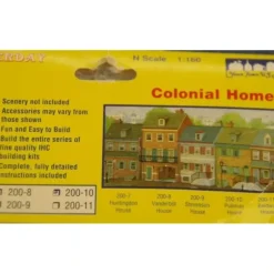 IHC 200-10 N Scale The Pullman House Kit - Model Train Junction: Quality Parts and Art Supplies