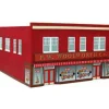 Imex 6117 HO F.W. Woolworth Company Resin Building Assembled Perma-Scene - Model Train Junction: Quality Parts and Art Supplies