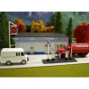 Imex 6107 HO Scale Perma-Scene Gas Station - Model Train Junction: Quality Parts and Art Supplies