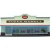 Imex 6110 HO Supermarket Resin Building Assembled Perm-Scene - Model Train Junction: Quality Parts and Art Supplies