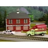 Imex 6305 N Firehouse Building - Model Train Junction: Quality Parts and Art Supplies