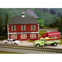 Imex 6305 N Firehouse Building - Model Train Junction: Quality Parts and Art Supplies