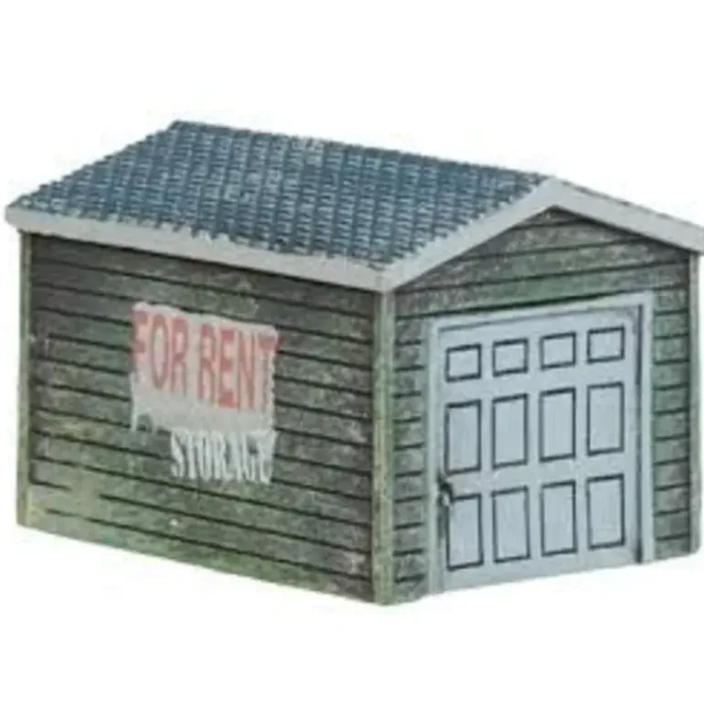 Imex 6360 N Single Car Garage Building - Model Train Junction: Quality Parts and Art Supplies
