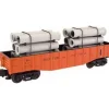 Industrial Rail 1003001 B&M Gondola w/Pipe Load - Model Train Junction: Quality Parts and Art Supplies