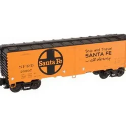 Industrial Rail 1002303 Santa Fe Reefer Car #20507 - Model Train Junction: Quality Parts and Art Supplies