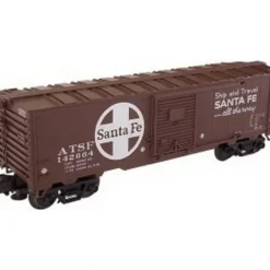 Industrial Rail 1002004 Santa Fe Single Door Boxcar - Model Train Junction: Quality Parts and Art Supplies
